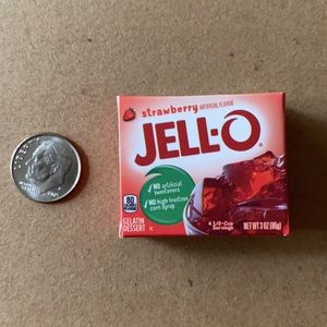 5/$8 Mini Brands Toy: Strawberry Jell-O